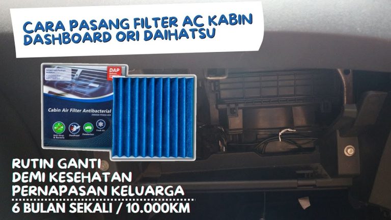 Menguak Pentingnya Filter Kabin Untuk Kesehatan Pernapasan Anda Di Balik Kemudi